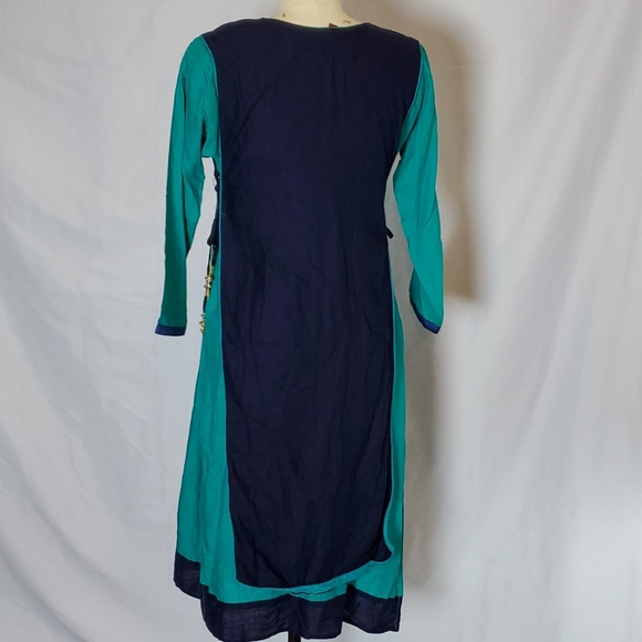 Embroidered tunic, long sleeves, 42, small/med - Picture 7 of 10